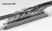 MS2™ 9708-10/TR соединитель подпараллеливания на 10 пар, жила 0.4 - 0.9 мм