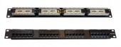CKC-Line РР-19 -24RJ45-U-IDC-110 Патч-панель 24xRJ45 неэкранированная, контакты IDC, тип 110